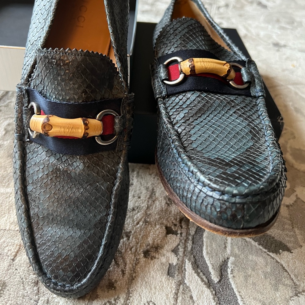 Italian shoes.